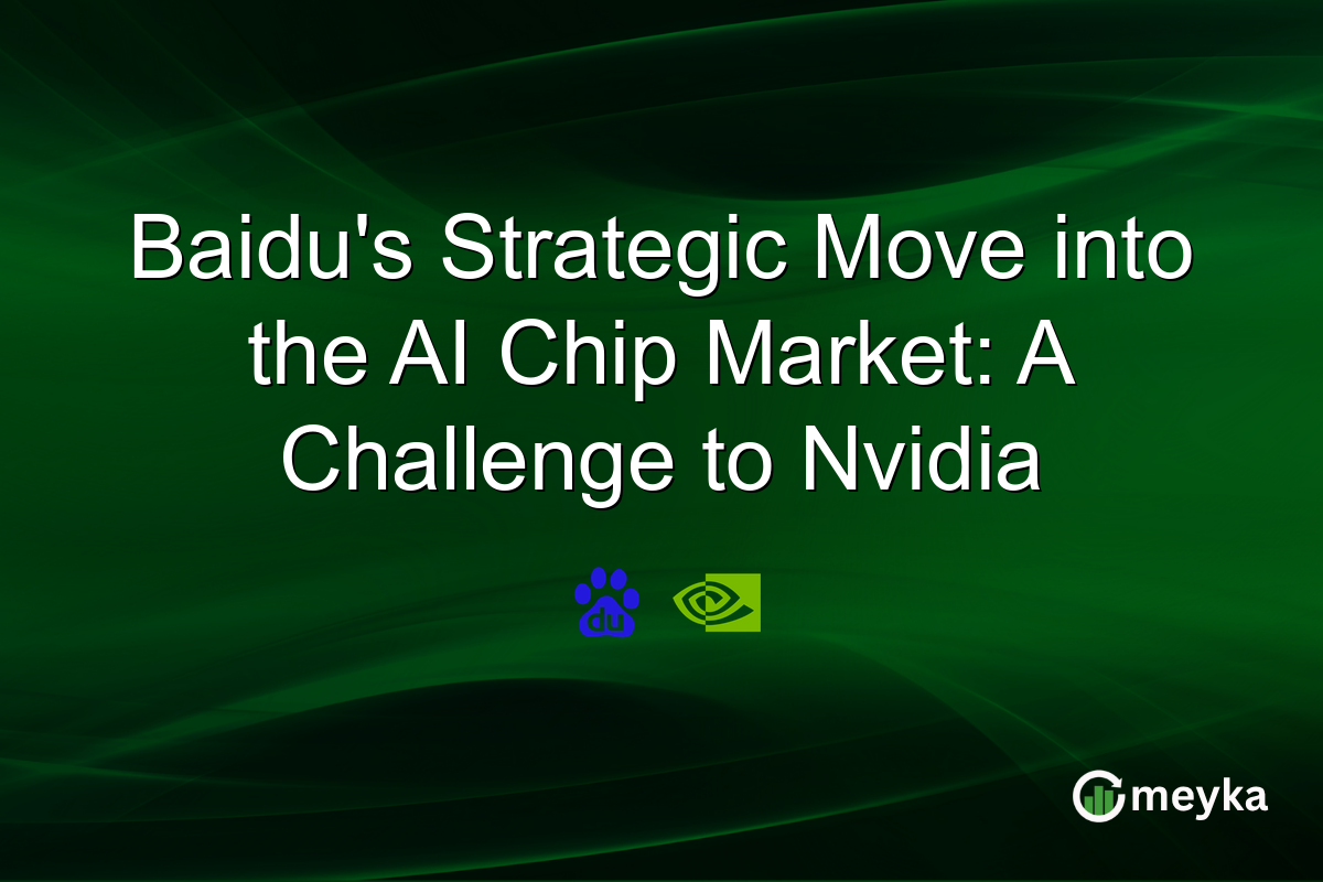 Baidu's Strategic Move into the AI Chip Market: A Challenge to Nvidia