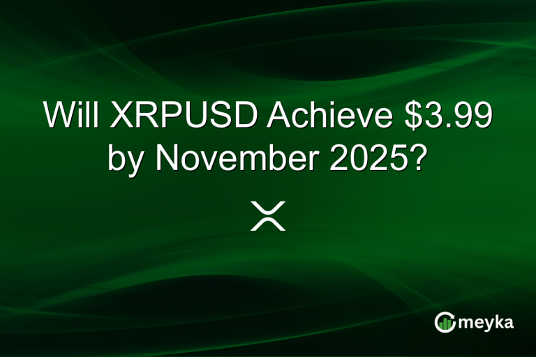 Will XRPUSD Achieve $3.99 by November 2025?