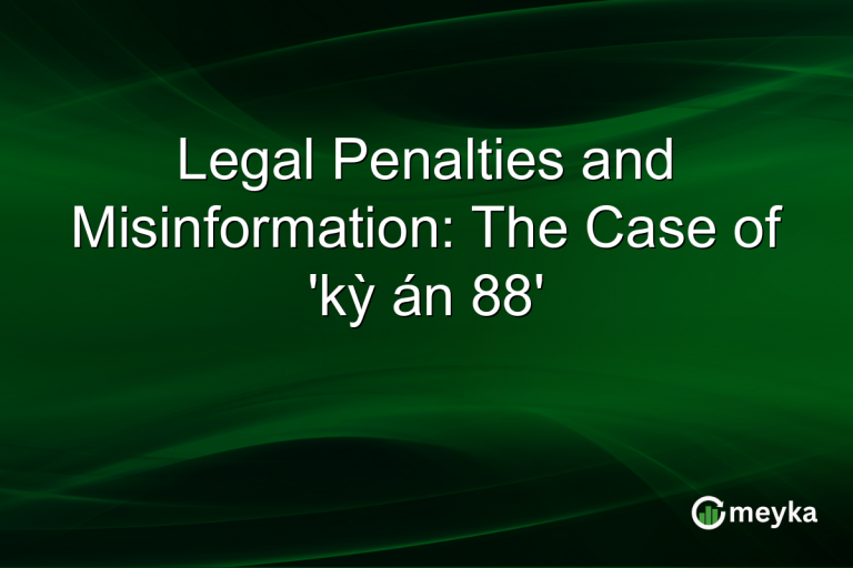 Legal Penalties and Misinformation: The Case of 'kỳ án 88'