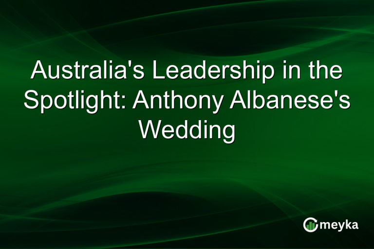 Australia's Leadership in the Spotlight: Anthony Albanese's Wedding