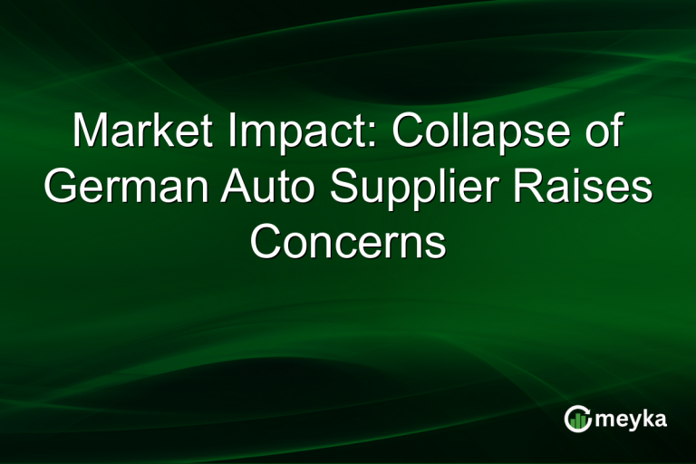 Market Impact: Collapse of German Auto Supplier Raises Concerns