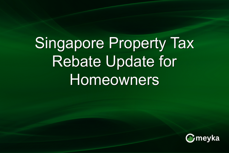 Singapore Property Tax Rebate Update for Homeowners