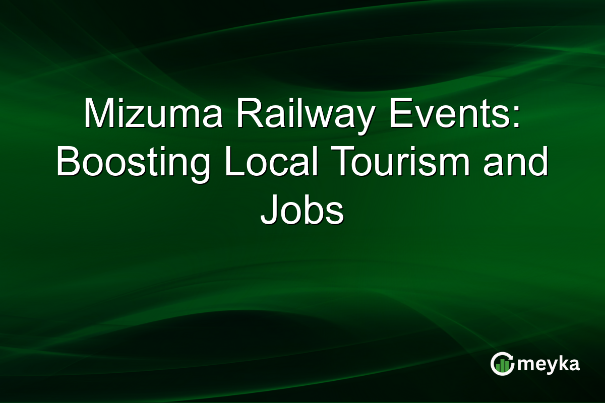 Mizuma Railway Events: Boosting Local Tourism and Jobs