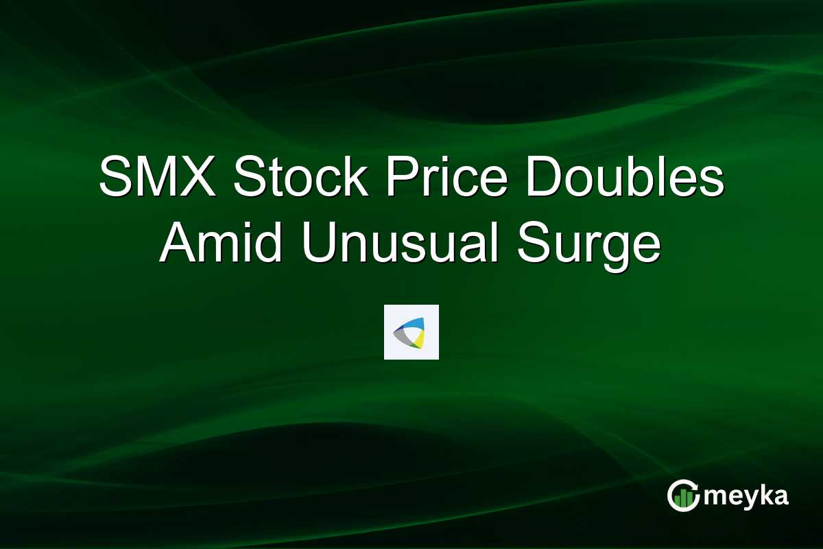 SMX Stock Price Doubles Amid Unusual Surge