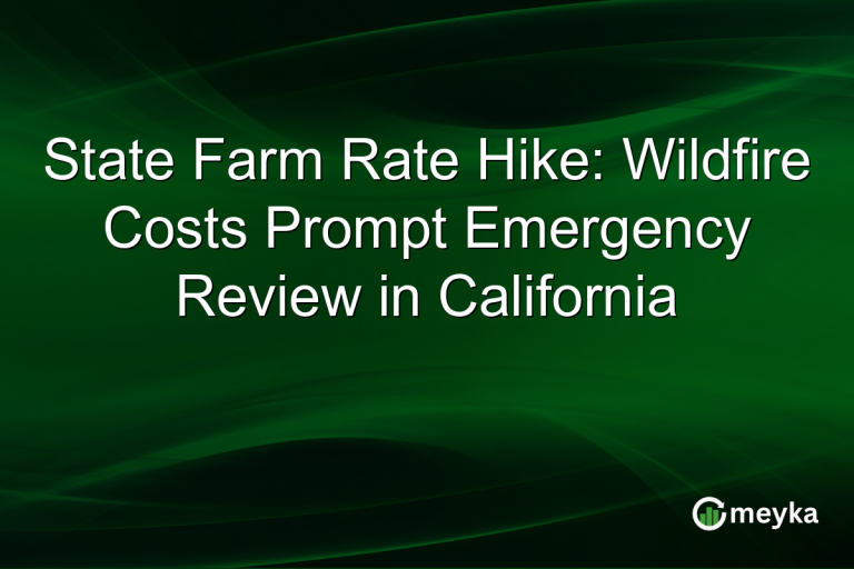 State Farm Rate Hike: Wildfire Costs Prompt Emergency Review in California
