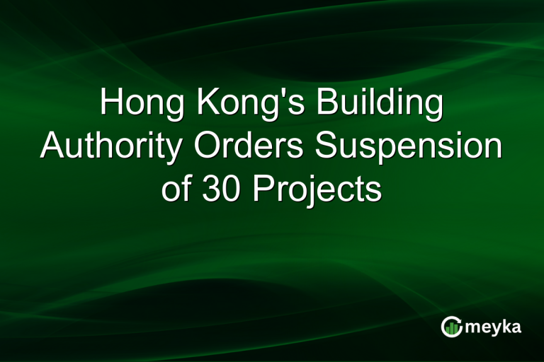 Hong Kong's Building Authority Orders Suspension of 30 Projects