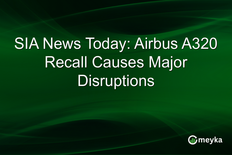 SIA News Today: Airbus A320 Recall Causes Major Disruptions