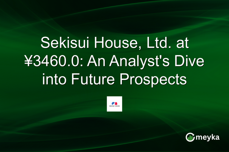 Sekisui House, Ltd. at ¥3460.0: An Analyst's Dive into Future Prospects