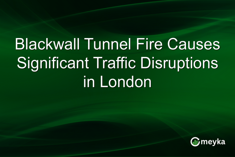 Blackwall Tunnel Fire Causes Significant Traffic Disruptions in London