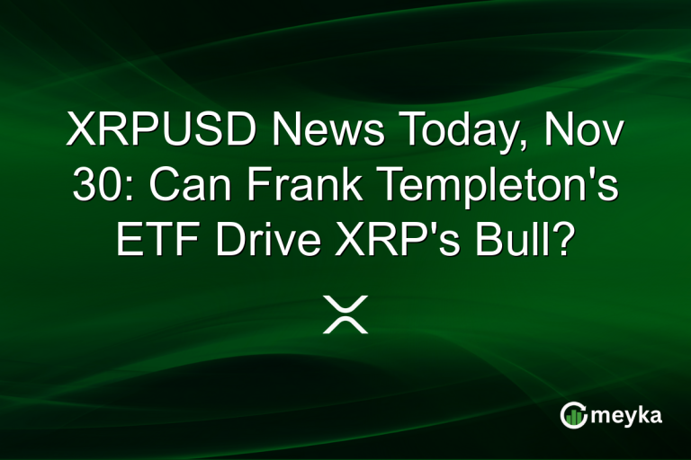 XRPUSD News Today, Nov 30: Can Frank Templeton's ETF Drive XRP's Bull?