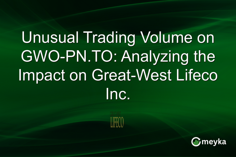 Unusual Trading Volume on GWO-PN.TO: Analyzing the Impact on Great-West Lifeco Inc.