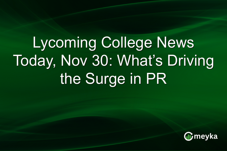 Lycoming College News Today, Nov 30: What’s Driving the Surge in PR