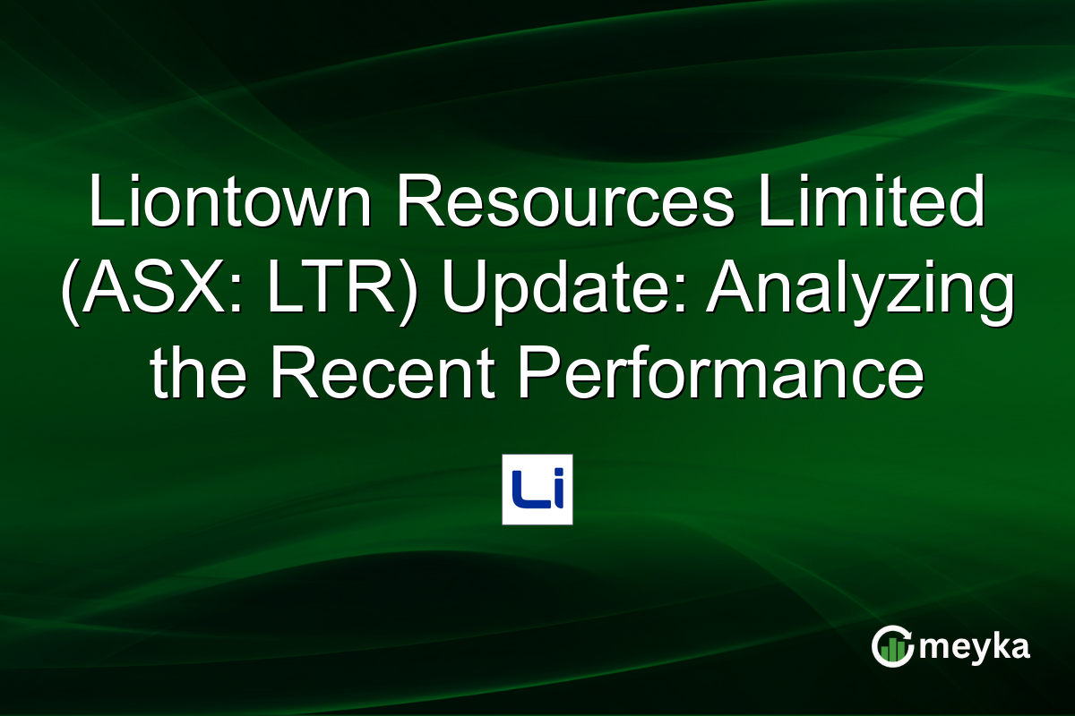 Liontown Resources Limited (ASX: LTR) Update: Analyzing the Recent Performance