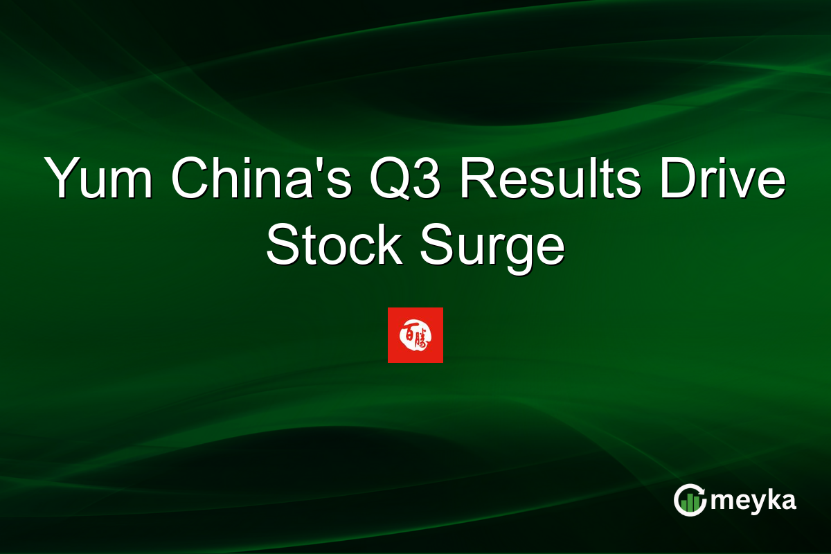 Yum China's Q3 Results Drive Stock Surge