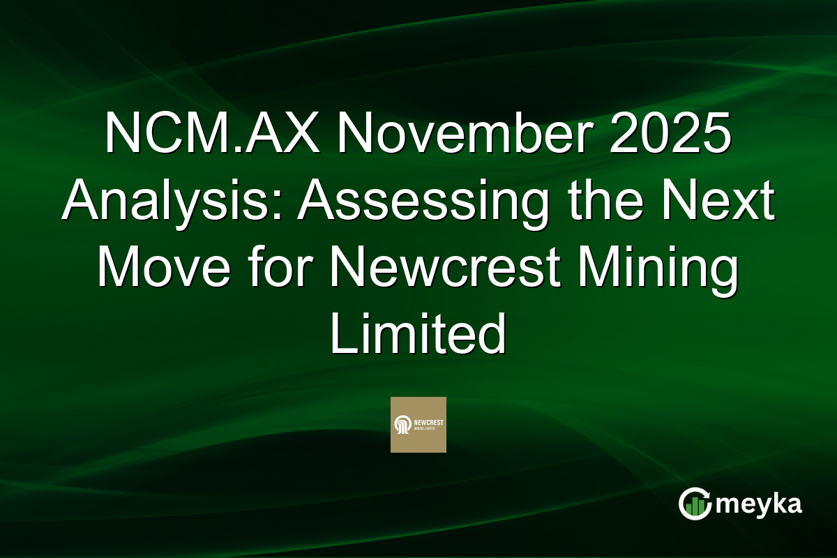 NCM.AX November 2025 Analysis: Assessing the Next Move for Newcrest Mining Limited