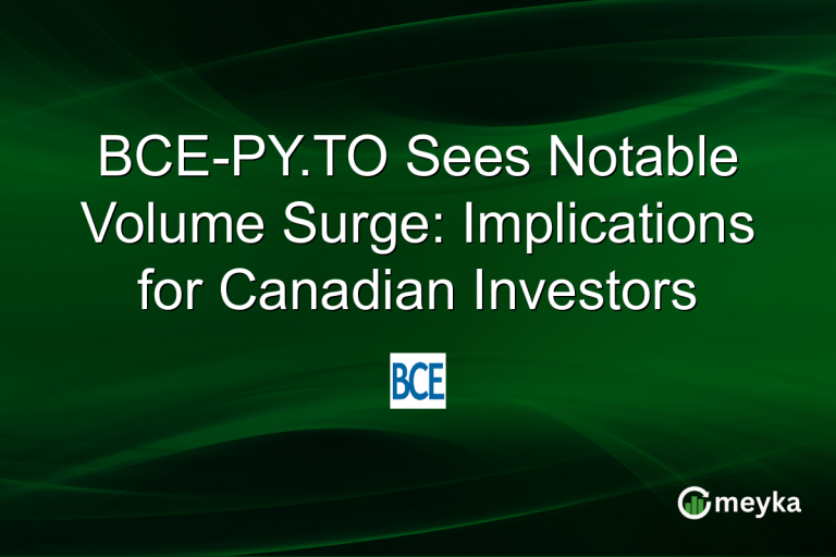 BCE-PY.TO Sees Notable Volume Surge: Implications for Canadian Investors