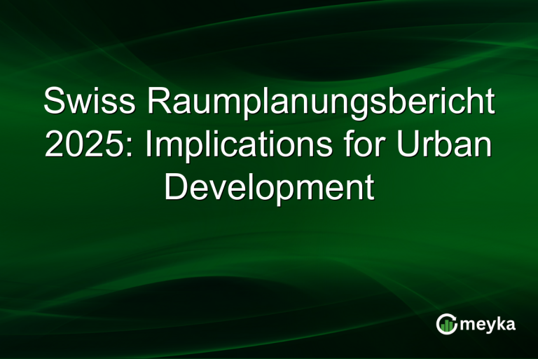 Swiss Raumplanungsbericht 2025: Implications for Urban Development