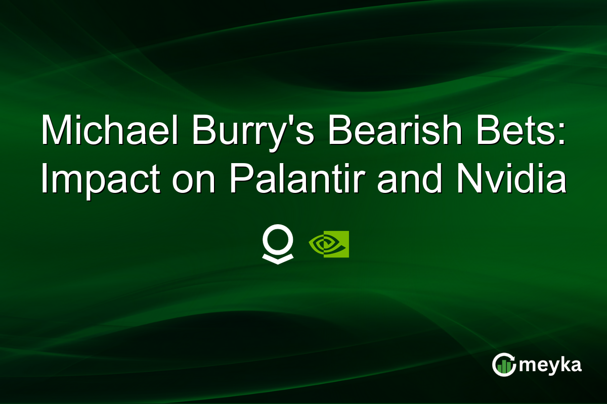 Michael Burry's Bearish Bets: Impact on Palantir and Nvidia