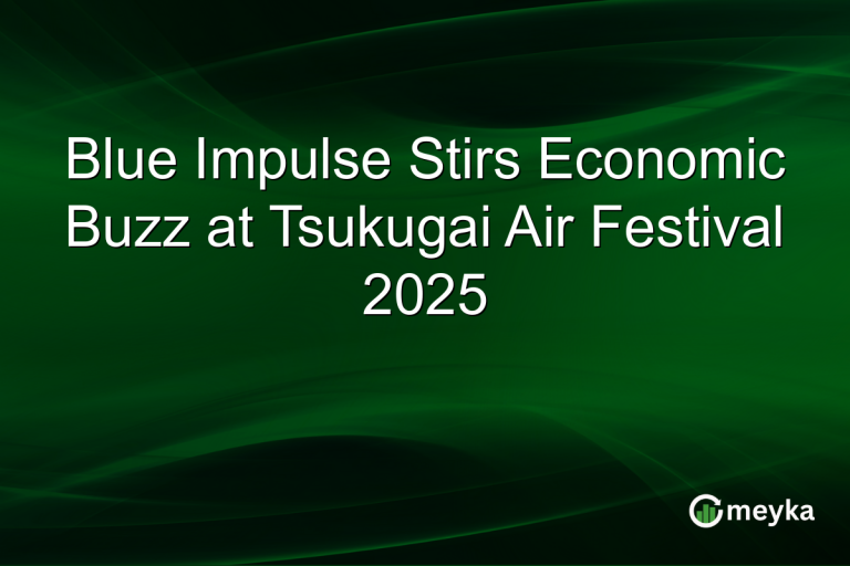 Blue Impulse Stirs Economic Buzz at Tsukugai Air Festival 2025