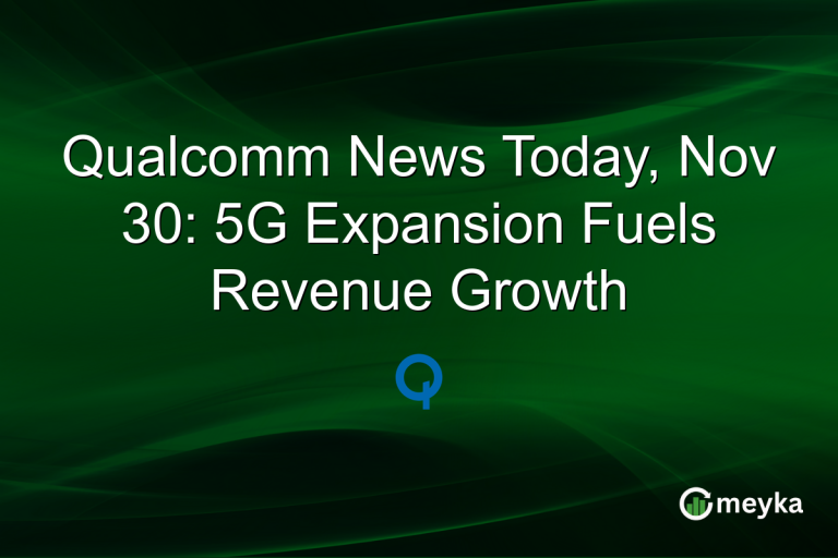 Qualcomm News Today, Nov 30: 5G Expansion Fuels Revenue Growth