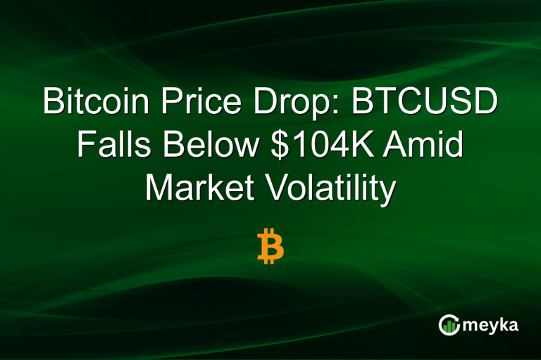 Bitcoin Price Drop: BTCUSD Falls Below $104K Amid Market Volatility