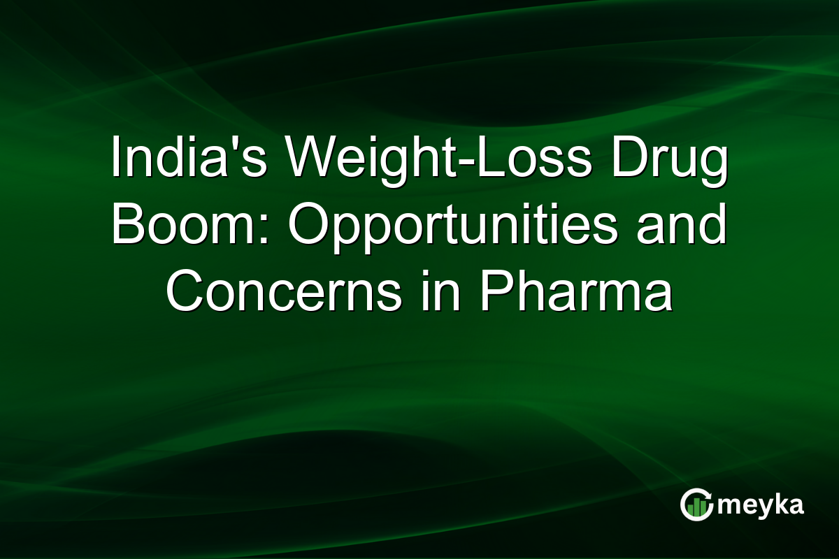 India's Weight-Loss Drug Boom: Opportunities and Concerns in Pharma