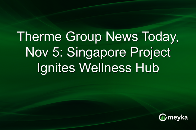 Therme Group News Today, Nov 5: Singapore Project Ignites Wellness Hub