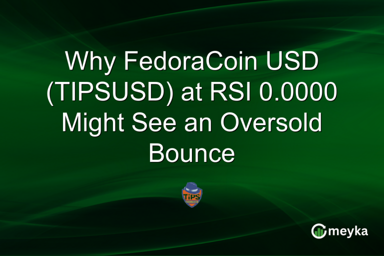 Why FedoraCoin USD (TIPSUSD) at RSI 0.0000 Might See an Oversold Bounce