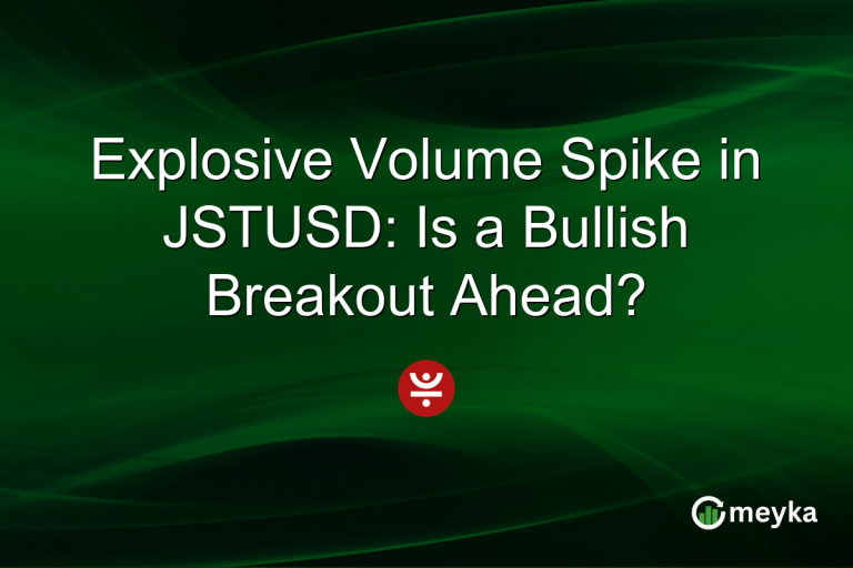 Explosive Volume Spike in JSTUSD: Is a Bullish Breakout Ahead?
