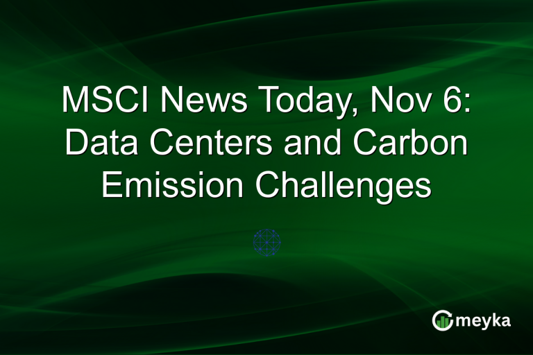 MSCI News Today, Nov 6: Data Centers and Carbon Emission Challenges