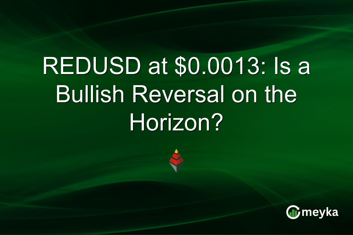 REDUSD at $0.0013: Is a Bullish Reversal on the Horizon?