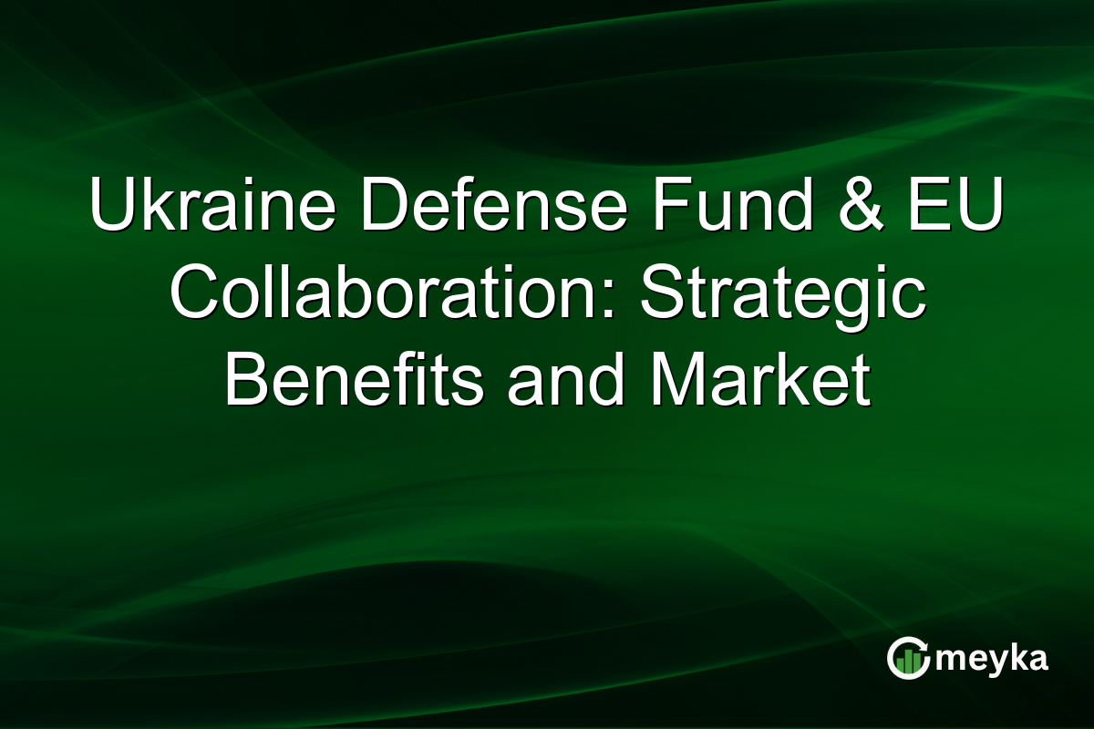 Ukraine Defense Fund & EU Collaboration: Strategic Benefits and Market