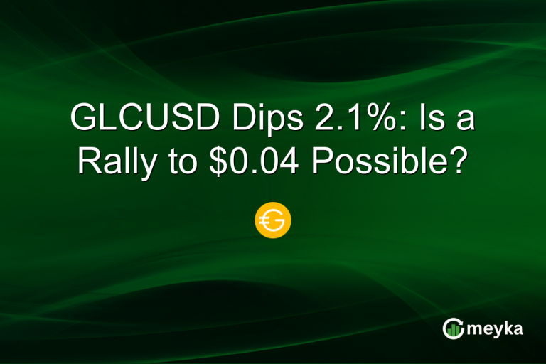 GLCUSD Dips 2.1%: Is a Rally to $0.04 Possible?