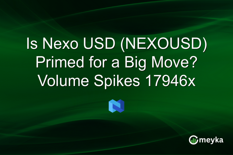 Is Nexo USD (NEXOUSD) Primed for a Big Move? Volume Spikes 17946x
