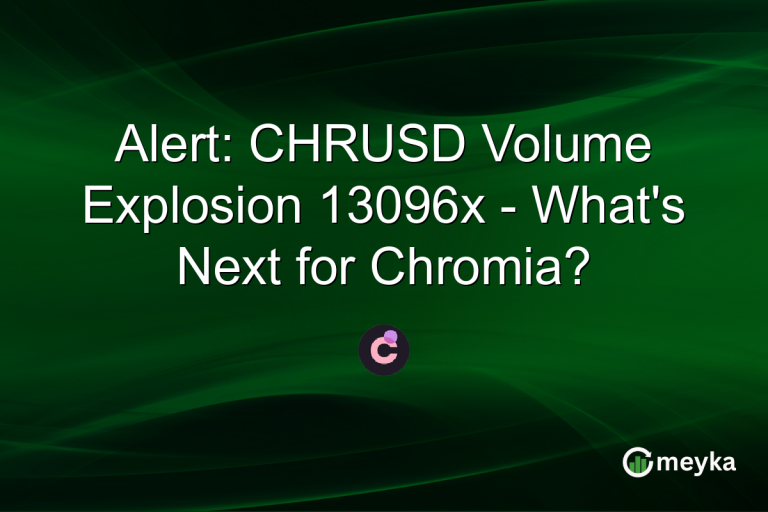 Alert: CHRUSD Volume Explosion 13096x - What's Next for Chromia?