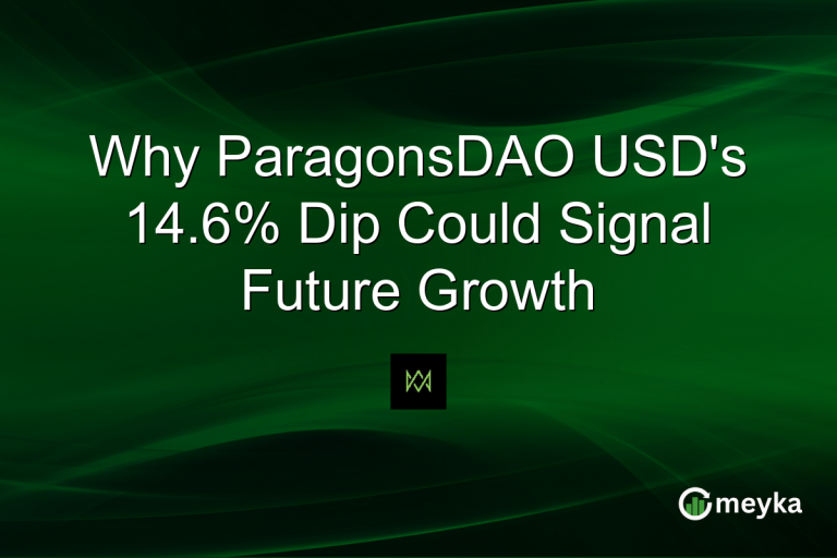 Why ParagonsDAO USD's 14.6% Dip Could Signal Future Growth