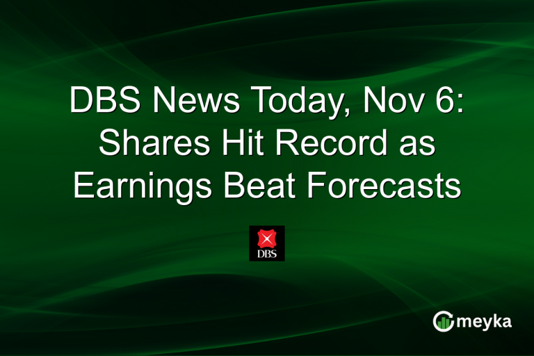 DBS News Today, Nov 6: Shares Hit Record as Earnings Beat Forecasts