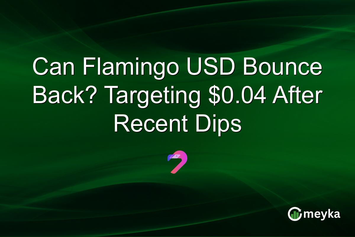 Can Flamingo USD Bounce Back? Targeting $0.04 After Recent Dips