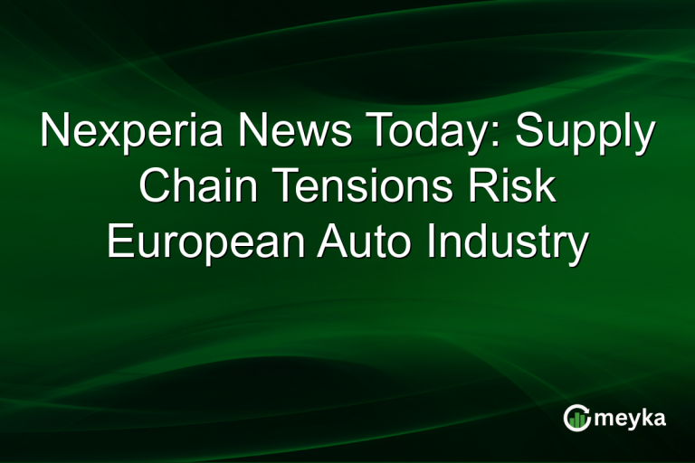 Nexperia News Today: Supply Chain Tensions Risk European Auto Industry
