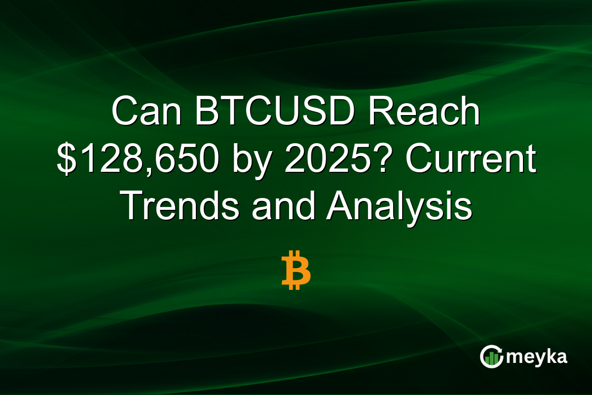 Can BTCUSD Reach $128,650 by 2025? Current Trends and Analysis