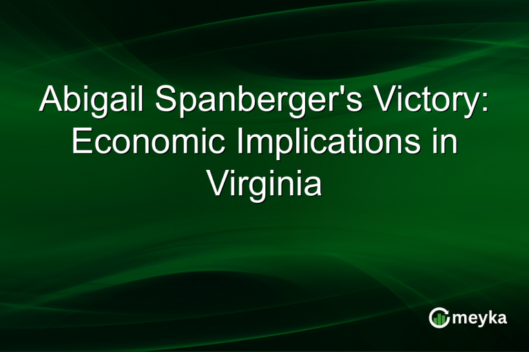 Abigail Spanberger's Victory: Economic Implications in Virginia
