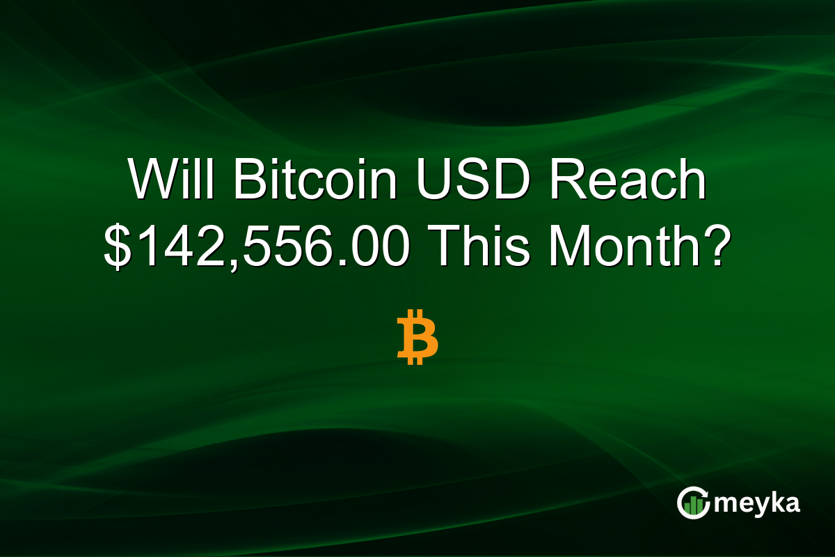 Will Bitcoin USD Reach $142,556.00 This Month?