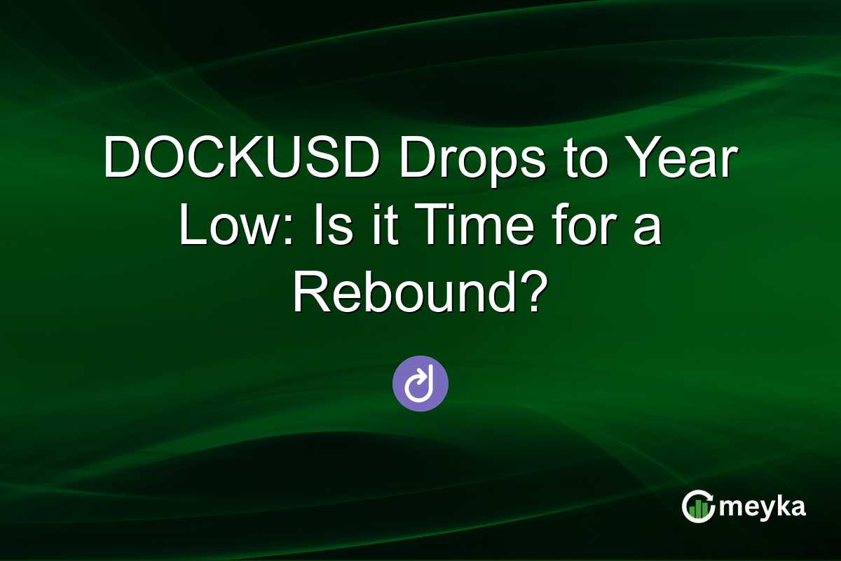 DOCKUSD Drops to Year Low: Is it Time for a Rebound?