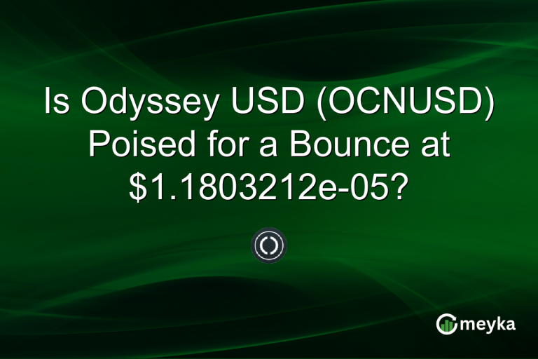 Is Odyssey USD (OCNUSD) Poised for a Bounce at $1.1803212e-05?