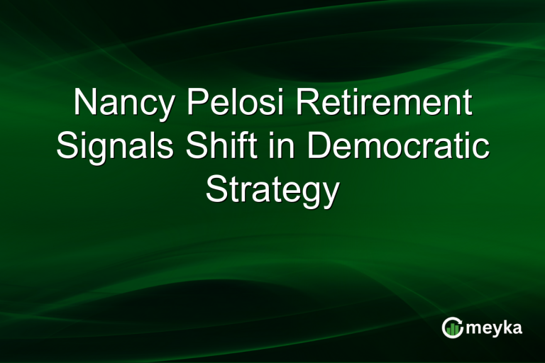 Nancy Pelosi Retirement Signals Shift in Democratic Strategy