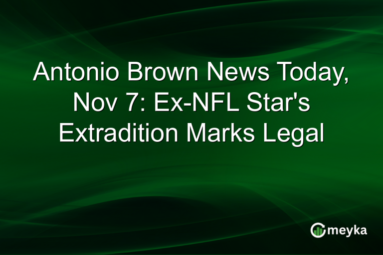 Antonio Brown News Today, Nov 7: Ex-NFL Star's Extradition Marks Legal