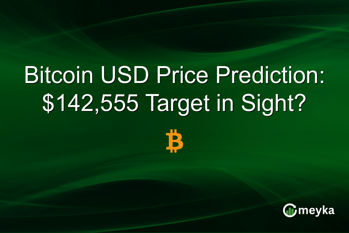 Bitcoin USD Price Prediction: $142,555 Target in Sight?