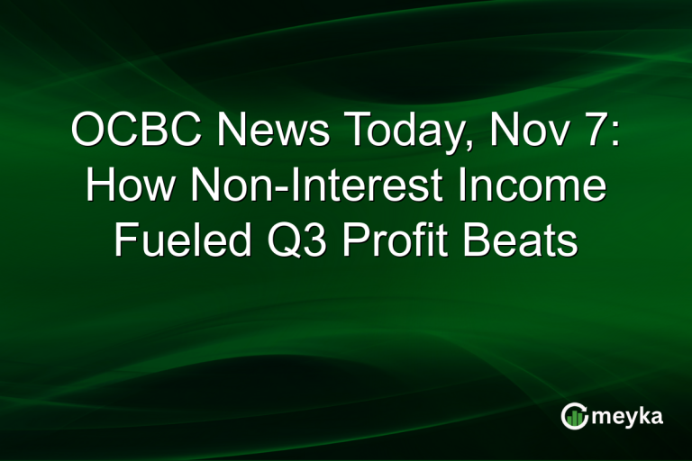 OCBC News Today, Nov 7: How Non-Interest Income Fueled Q3 Profit Beats