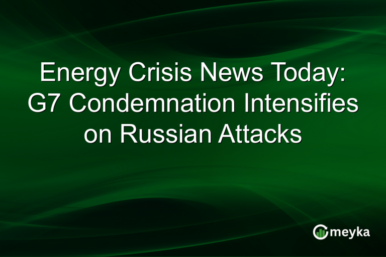 Energy Crisis News Today: G7 Condemnation Intensifies on Russian Attacks