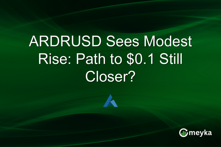 ARDRUSD Sees Modest Rise: Path to $0.1 Still Closer?